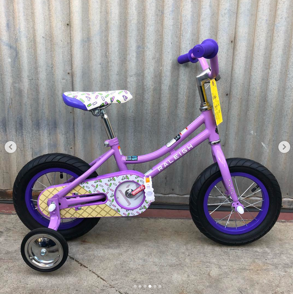 raleigh training wheels