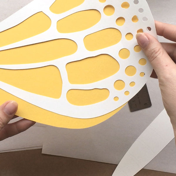 DIY Large Paper Butterfly Template (SVG, DXF and PDF ...
