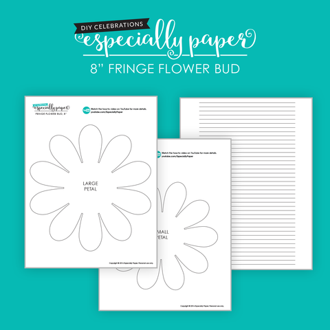 Free Free 60 Svg Paper Flower Center Template SVG PNG EPS DXF File