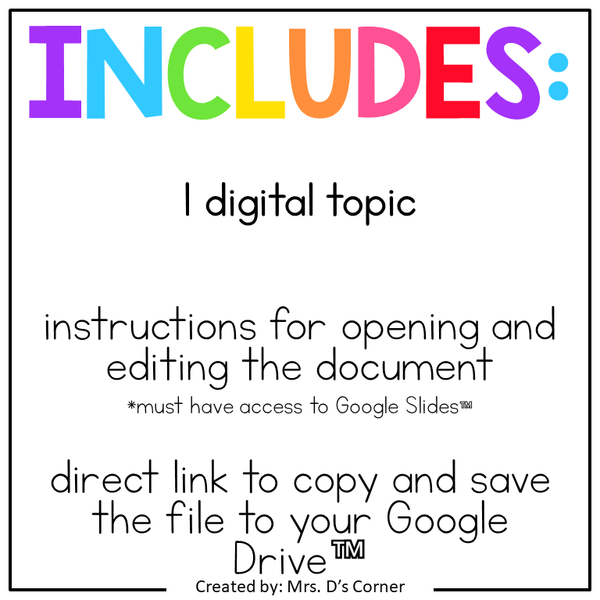 Digital Back to School Flipbook | Digital Meet the Teacher - A Spoonful of  Learning