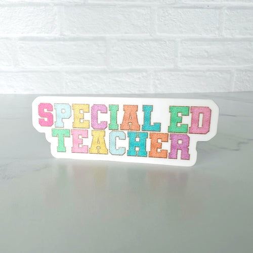 First Coffee Then Teach Sticker  Special Education Teacher Sticker –  Breezy Special Ed