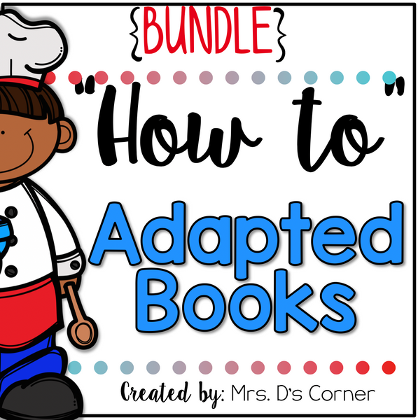 March Adapted Piece Book Set [12 book sets included!] by Mrs Ds Corner