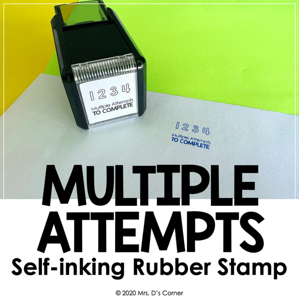 Accommodations Checklists Self-inking Rubber Stamp