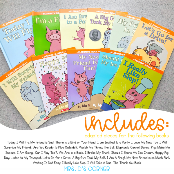 November Adapted Piece Book Set [12 book sets included!]