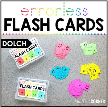 Errorless Shapes Flip Books