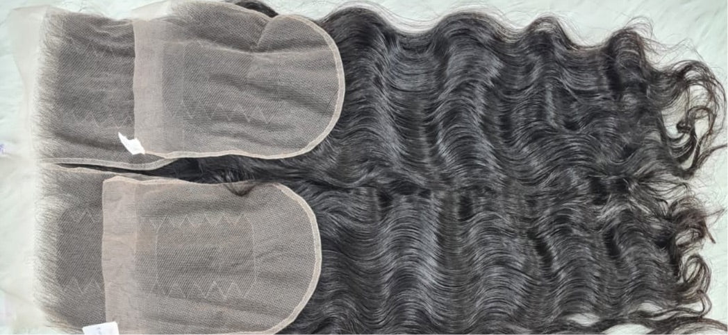 Raw Vietnamese Wavy 5x5 Lace Closure (14+ Day Shipping)