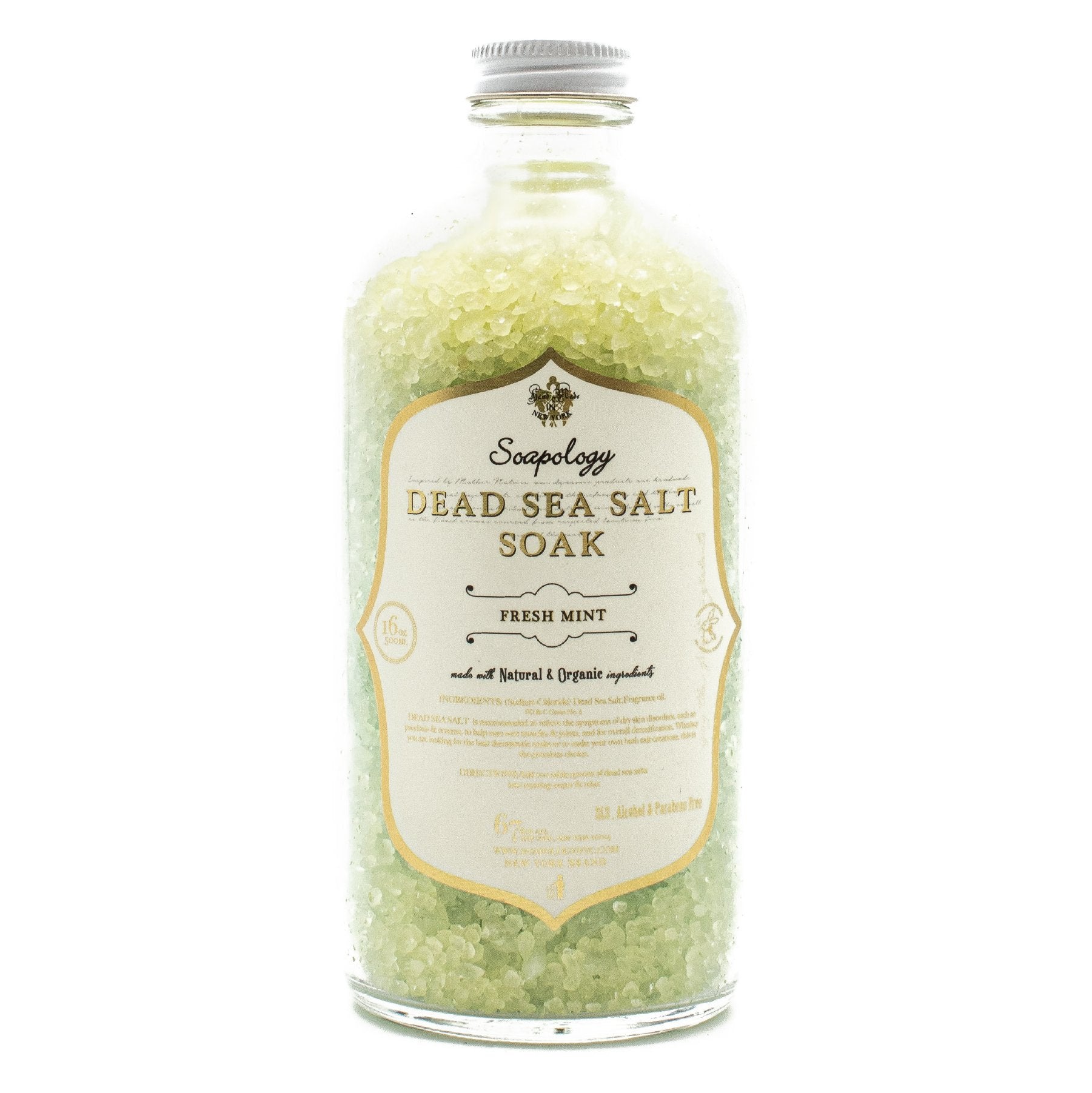 Dead Sea Salt Soak - Fresh Mint