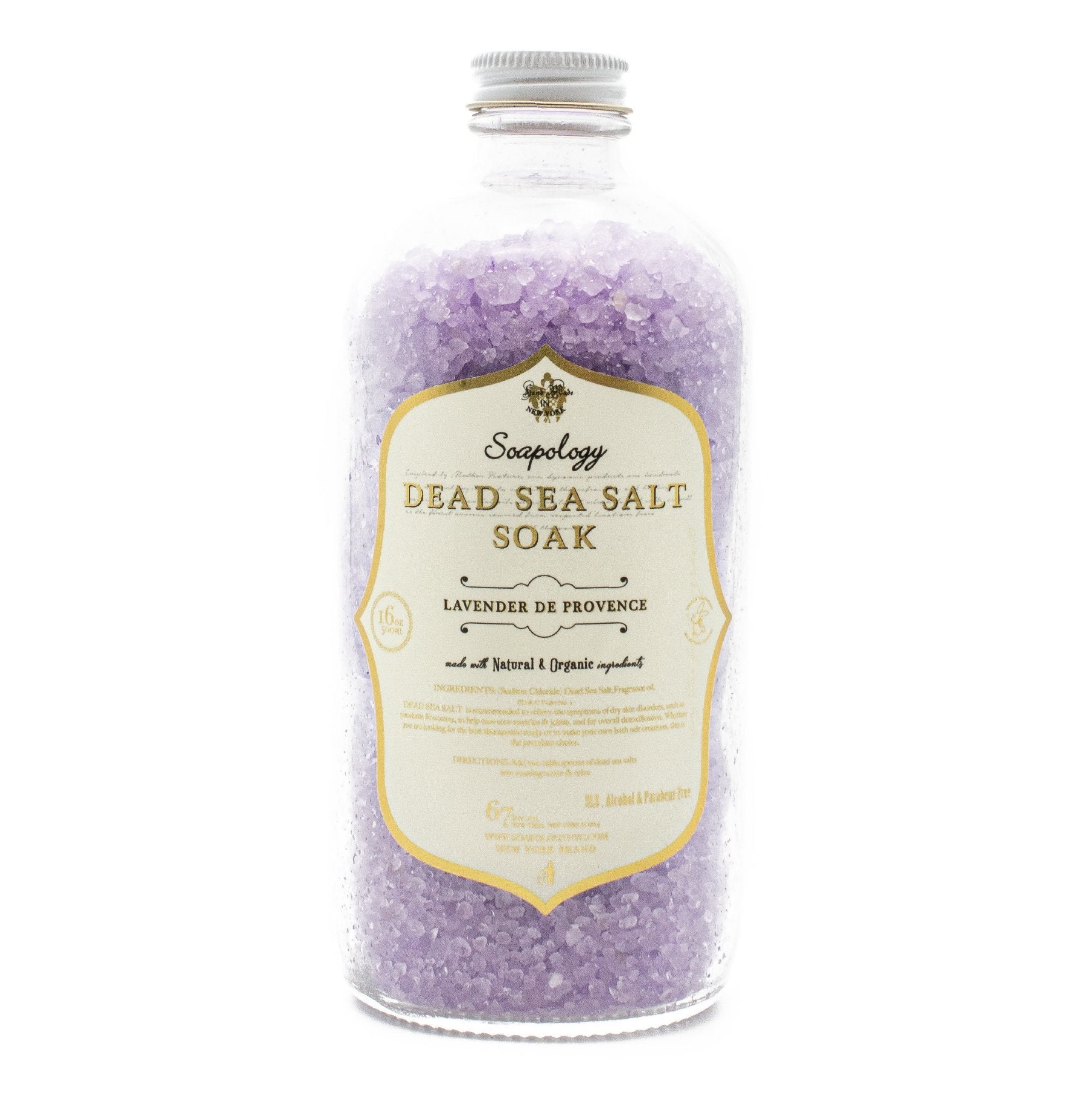 Dead Sea Salt Soak - Lavender