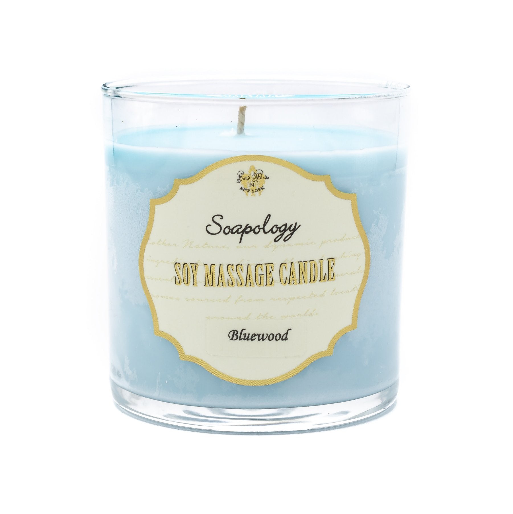 Soy Massage Candle - Bluewood
