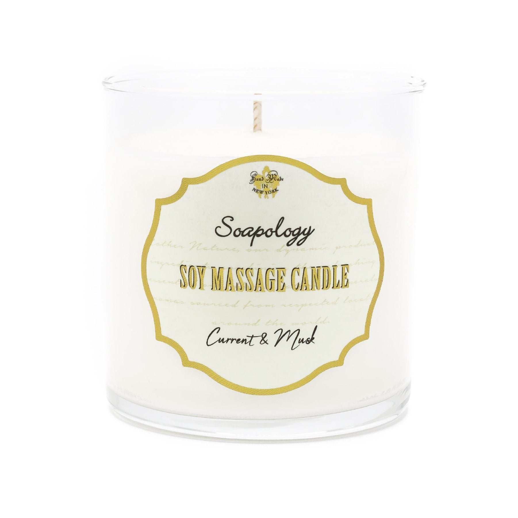 Soy Massage Candle - Currant & Musk
