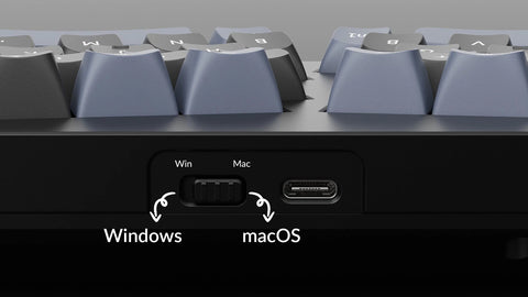 Keychron Q8 Alice Layout Custom Mechanical Keyboard Windows + Mac