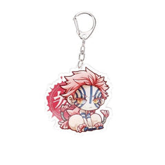 Akaza Keychain Demon Slayer Shop