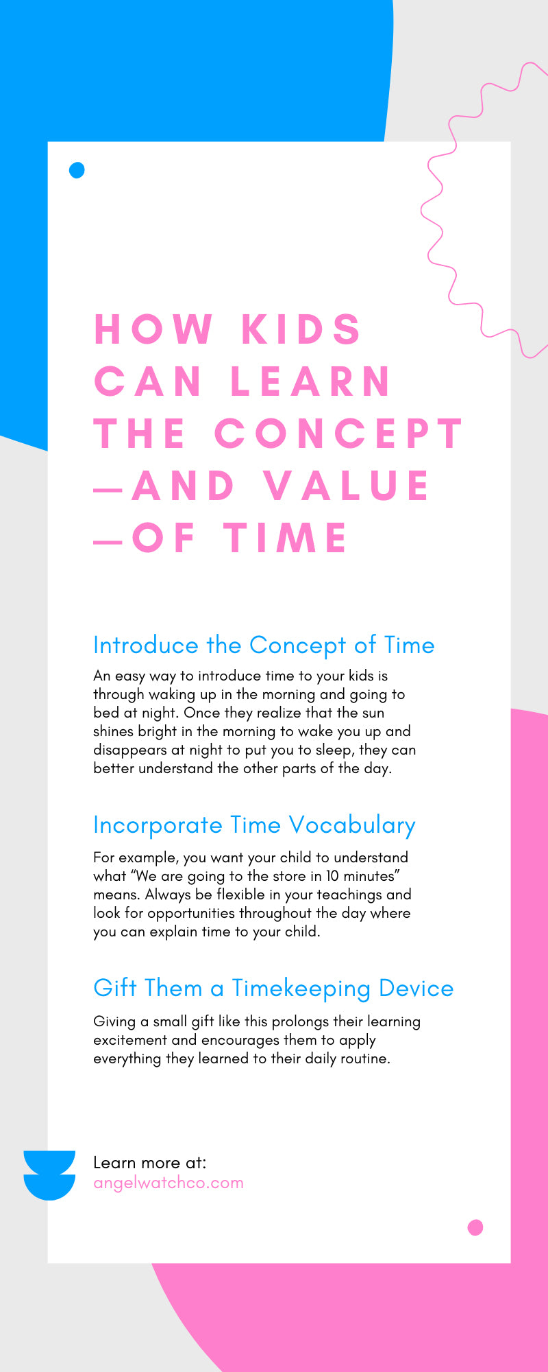 How Kids Can Learn the Concept—and Value—of Time