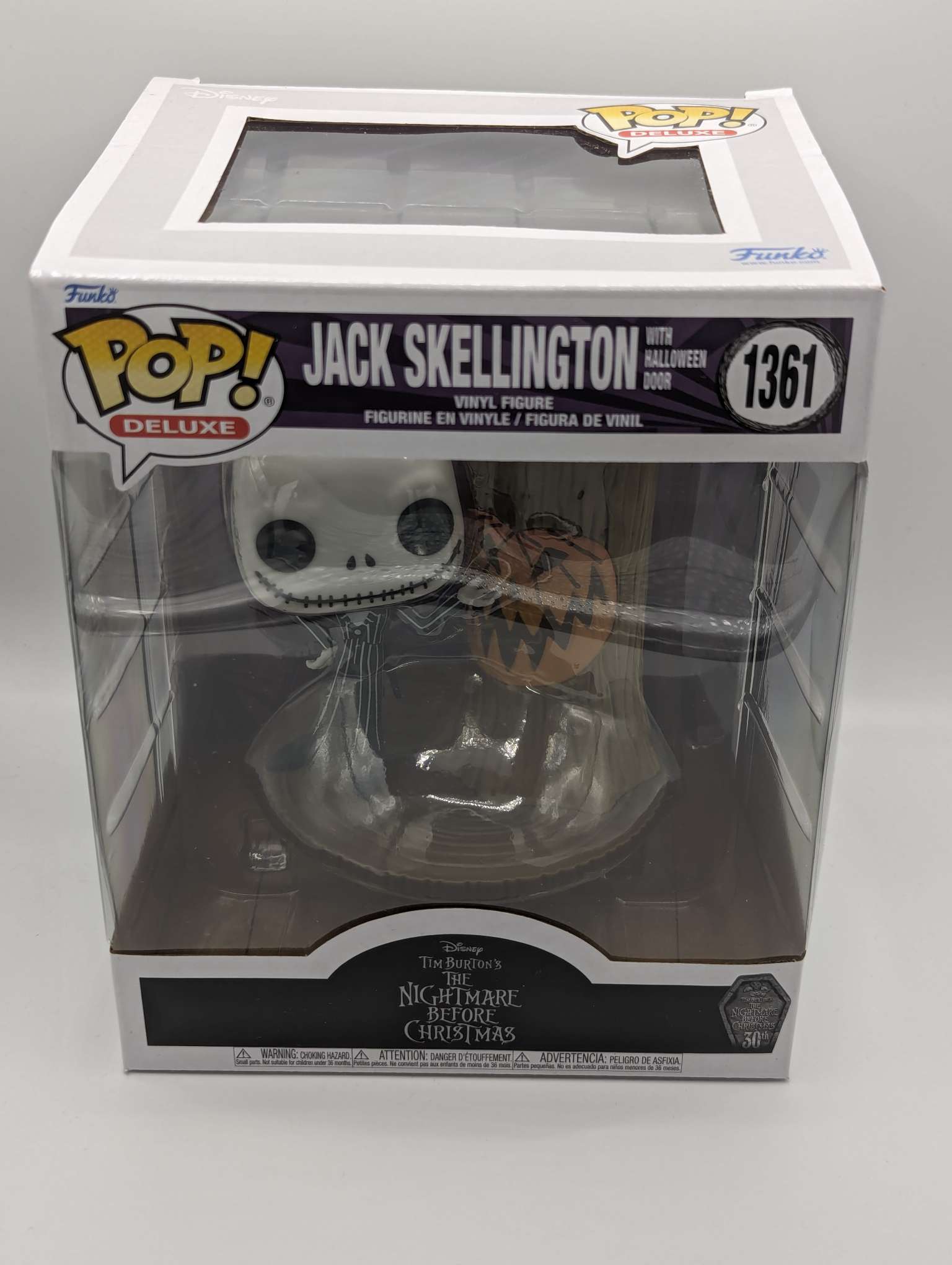 Buy Pop! Deluxe Jack Skellington with Halloween Door at Funko.