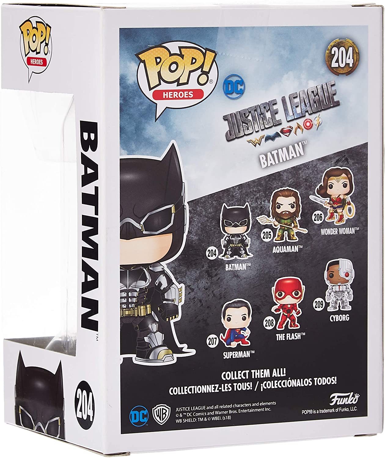 Funko Pop Heroes - Justice League - Batman #204 – 