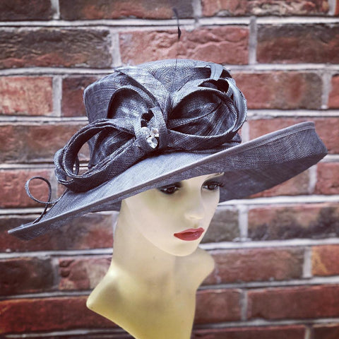 Grey/Silver Gallery Hats & Fascinators