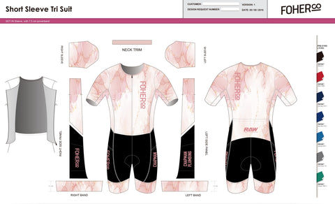 FOHER Co Custom Triathlon Suit for IRONMAN Cairns
