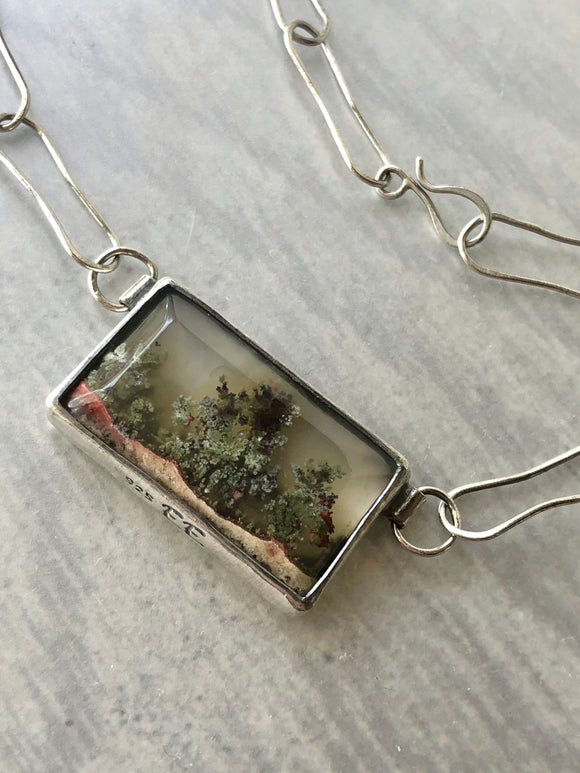 moss agate jewelry