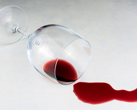kitchen wine spill