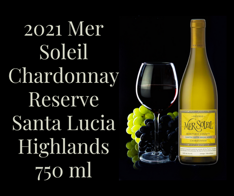2021 Mer Soleil Chardonnay Reserve Santa Lucia Highlands 750 ml
