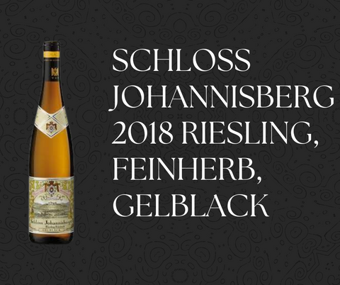 Schloss Johannisberg 2018 Riesling, Feinherb, Gelblack