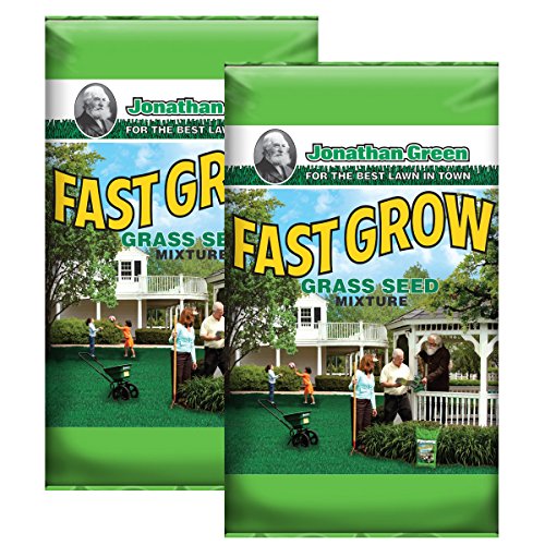 Jonathan Green 10820 Fast Grow Grass Seed Mix (2 bags of 3 Pounds)