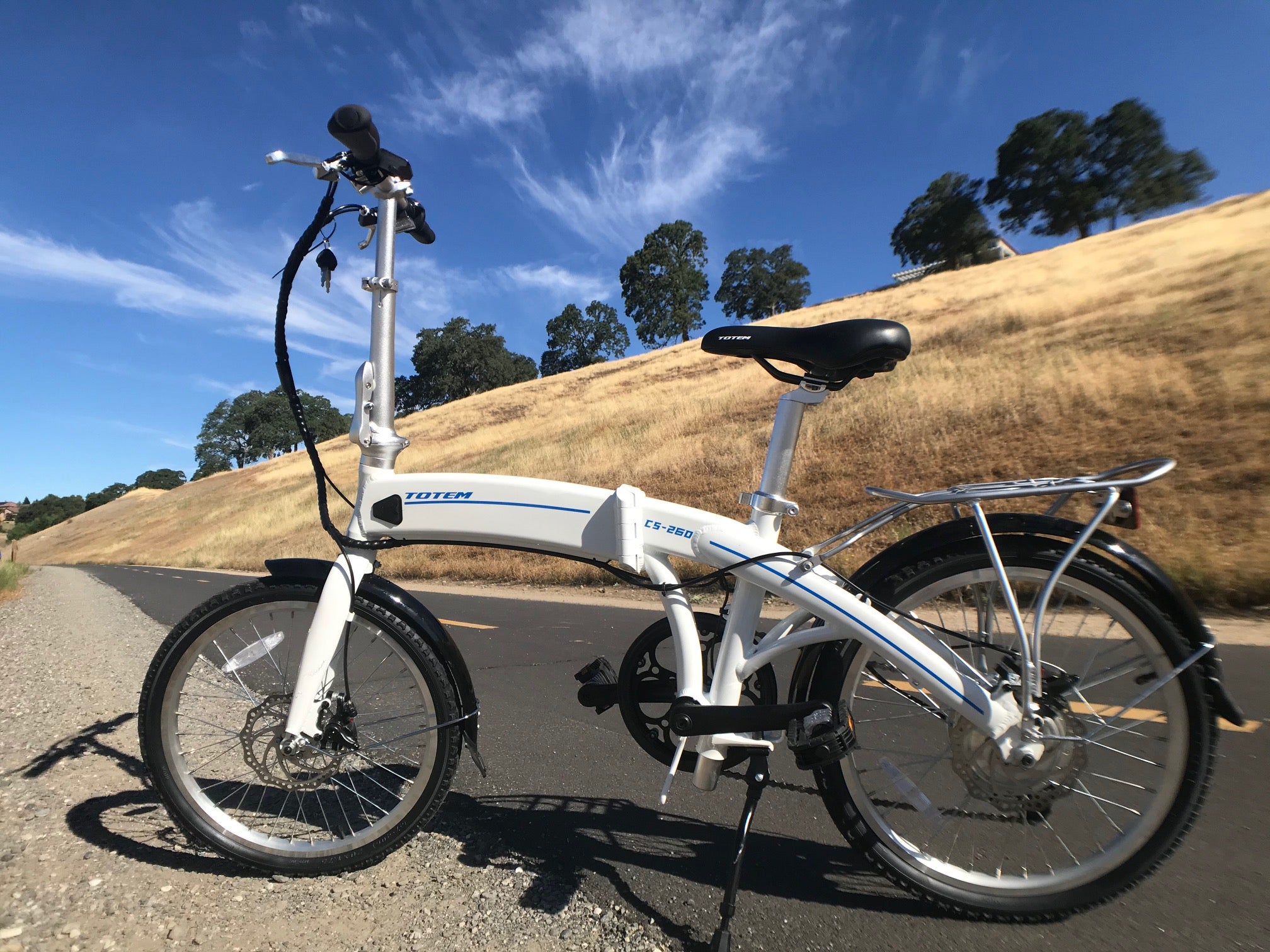 totemusa commuter series 260 folding electric bike