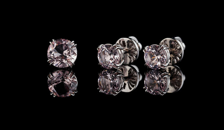 Morganite gemstones