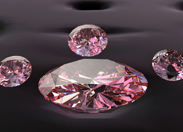 Argyle pink diamonds