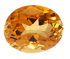 Citrine gemstone