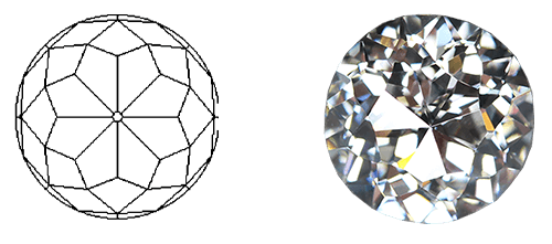 Jubilee-Shaped Diamond