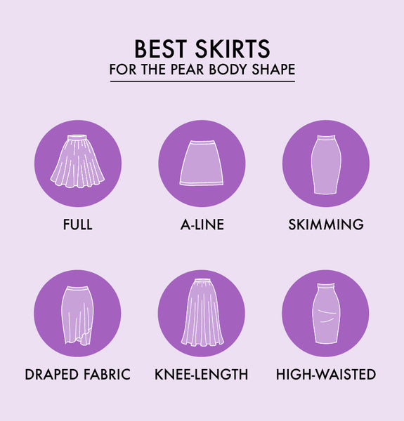 Skirts For Pear Shaped Body