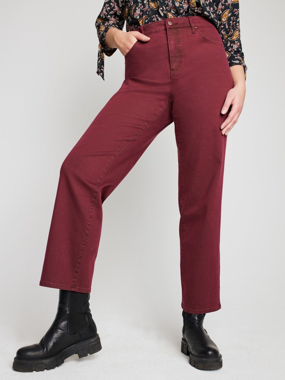 Westport Signature High Rise Modern Flare Leg Jeans – Dressbarn