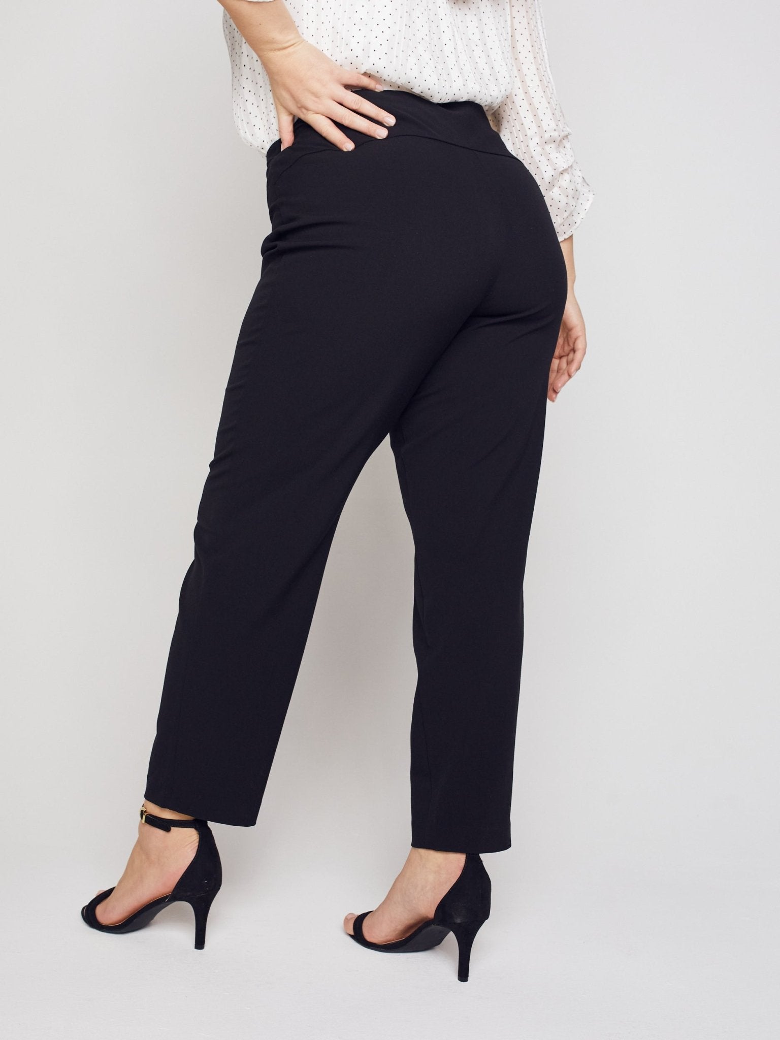 Women with Control, Pants & Jumpsuits, Women With Control Tummy Control  Elastic Waist Slimleg Pant Black 2xlp Nwt T29