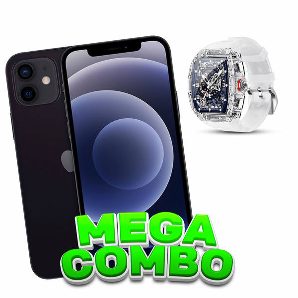 MEGA COMBO IPHONE 11 64GB LILA REACONDICIONADO+AUDIFONOS GENERICOS
