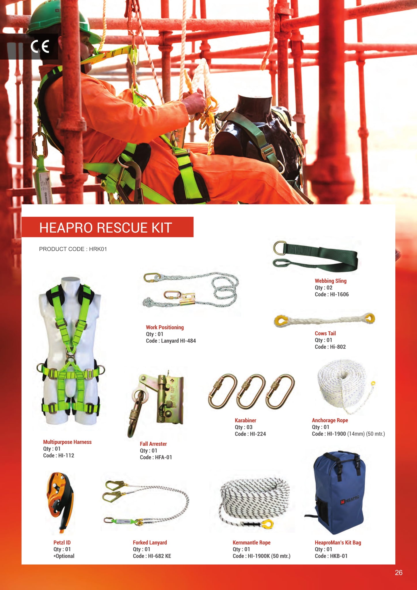 insertar Sermón Espectador Rescue Kit – Heapro Safety Products