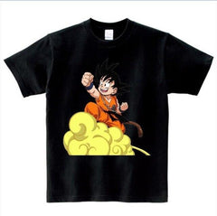 Dragon Ball Happy Kid Goku Nimbus Cloud Kid T-Shirt