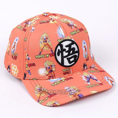 Dragon Ball Z Goku Go Kanji Snapback Cap