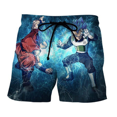 Dragon Ball Super SSJ Blue Vegeta x Goku Shorts