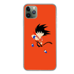 Dragon Ball Z Kid Goku Orange iPhone Case