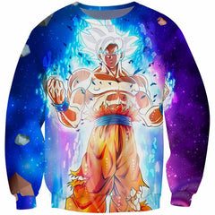 Dragon Ball Super Mastered UI Goku Sweater
