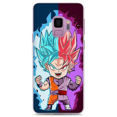 Vinilo o funda para Samsung Dragon Ball Super SSJ Blue x Black Goku