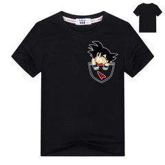 Dragon Ball Kid Shirts Kid Goku Coming Out Of Pocket