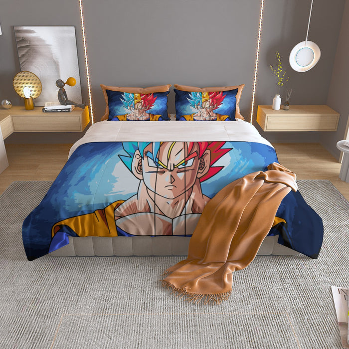 and Super Saiyan Goku Dragon Ball Z Bed Set — DBZ Store