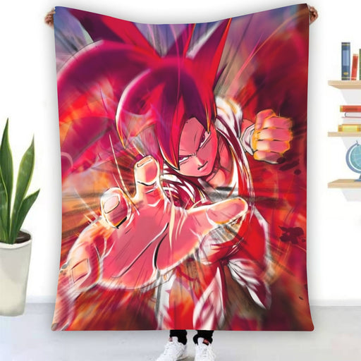 Dragon Ball Super Bruised Goku Red Kaioken Streetwear Backpack