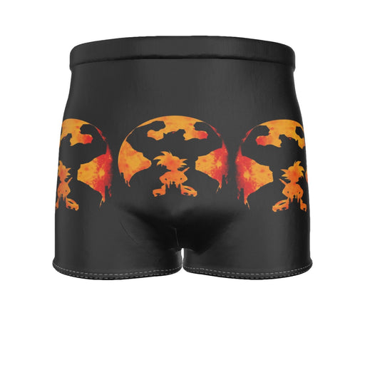 Orange, Men's Boxer Briefs