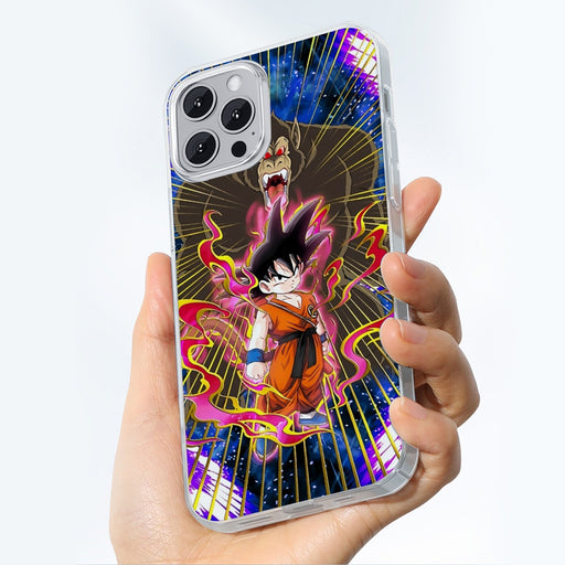 Great Ape Monkey Warrior Angry Kid Goku Fighting 3D Airbag mobile phone  holder — DBZ Store