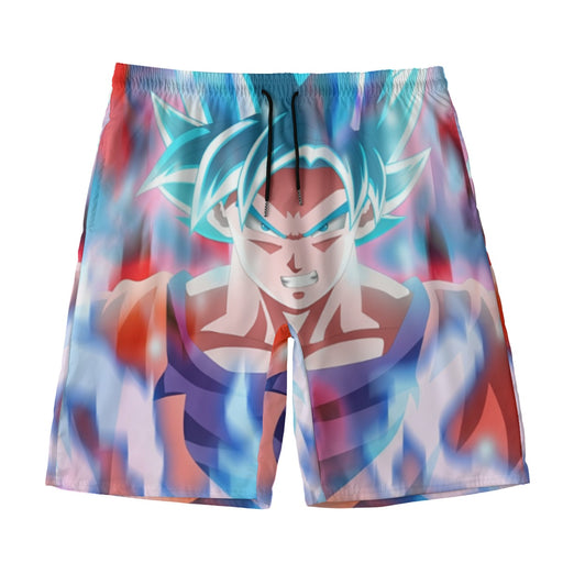 Dragon Ball Super Saiyan Goku Kaioken Epic Red Casual Beach Pants