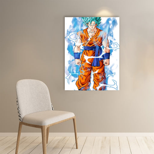 Goku Super Saiyan 3 Poster by mikelaurydraw