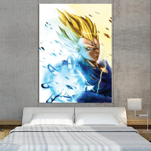 DOPE MAJIN VEGETA SSJ2 DRAGON BALL Art Print by TheHakaishin